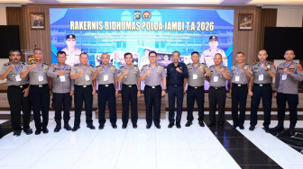 Bidhumas Polda Jambi Gelar Rakernis Humas Tahun 2026, Optimalkan Komunikasi Publik dan Manajemen Media Untuk Mendukung Asta Cita Presiden RI